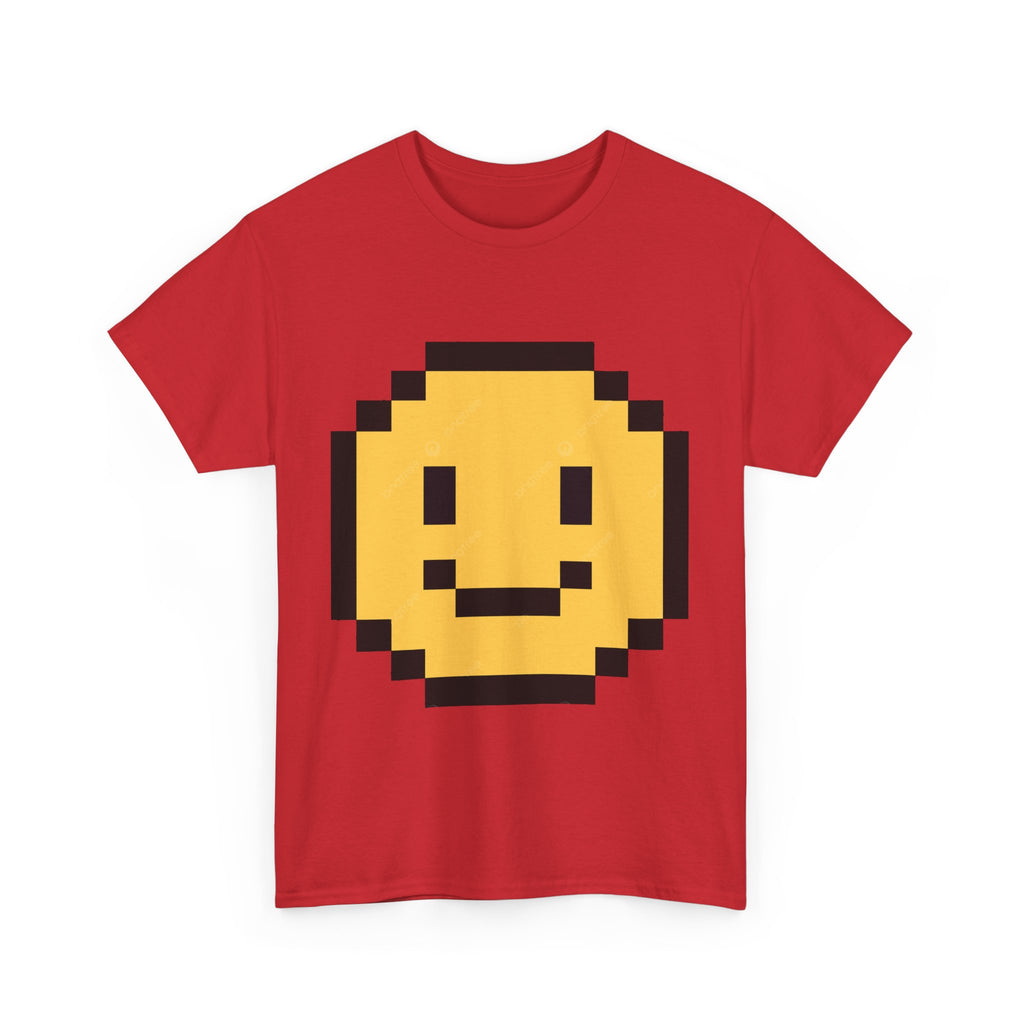 8-Bit Smiley Face Tee – Classic Pixel Art Retro Gaming Style