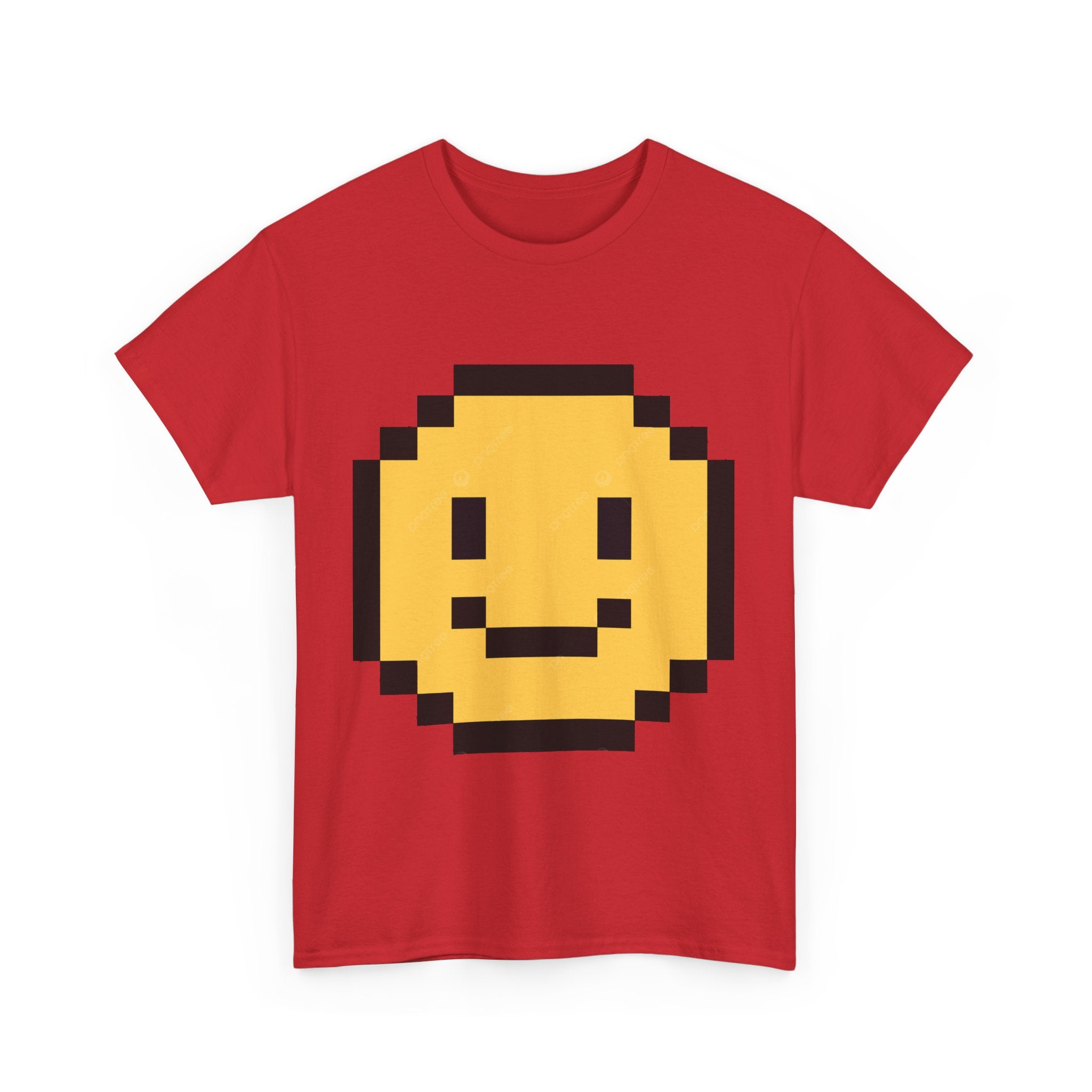 8-Bit Smiley Face Tee – Classic Pixel Art Retro Gaming Style