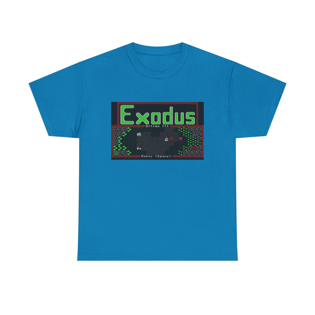Ultima III: Exodus Commodore 64 Title Screen Tee – Classic C64 RPG