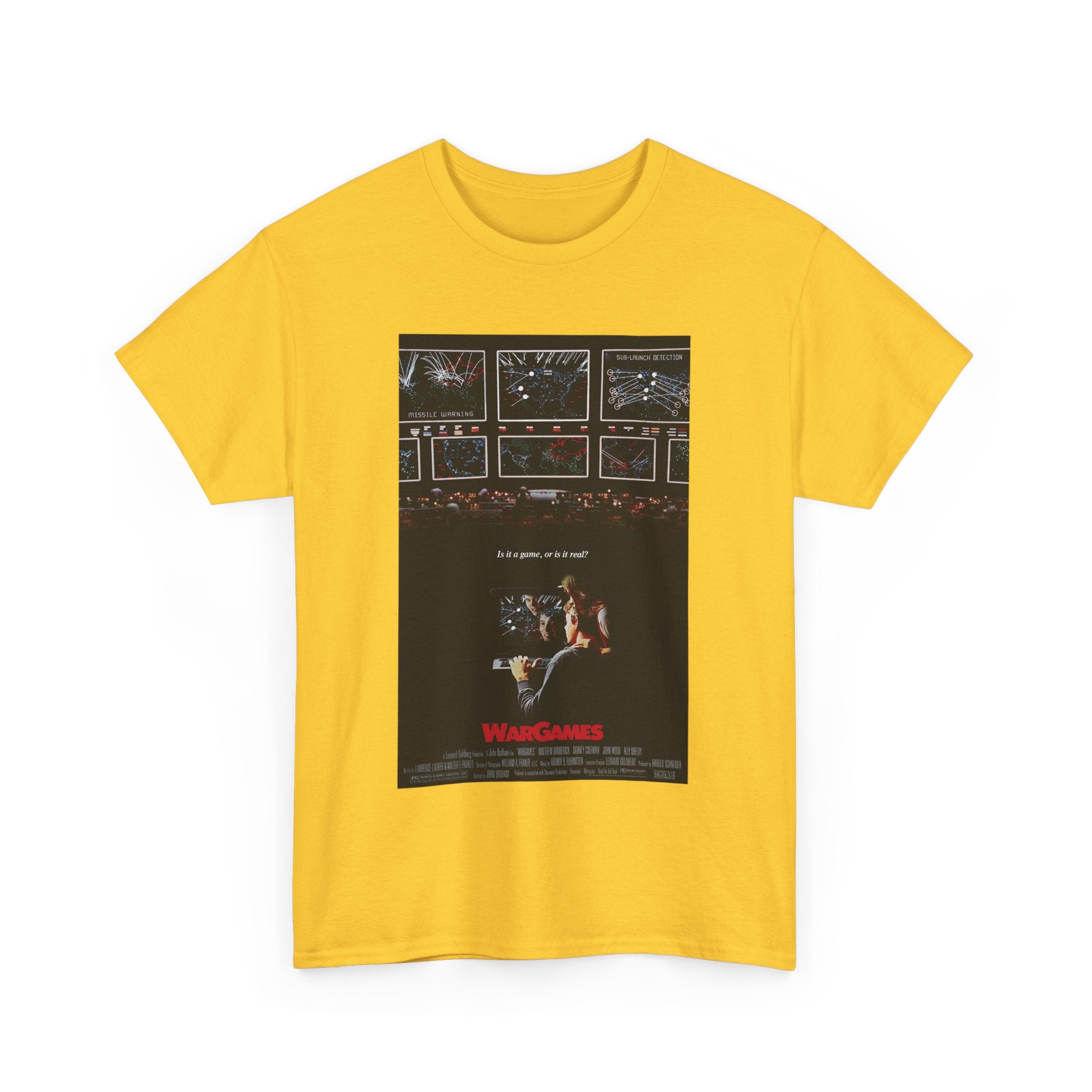WarGames Movie Poster Tee – Retro 80s Hacker Thriller
