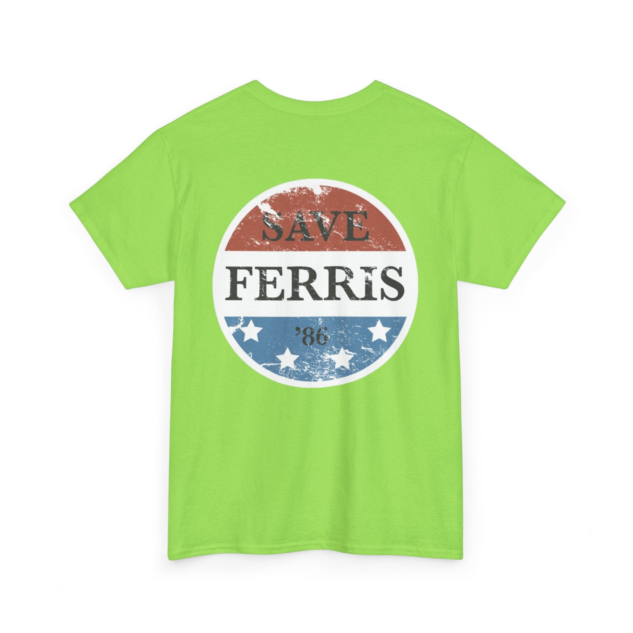 Save Ferris Classic Tee – 80s Movie Nostalgia