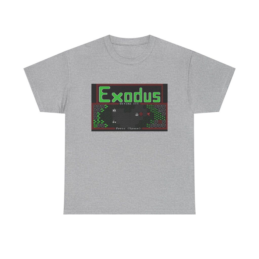 Ultima III: Exodus Commodore 64 Title Screen Tee – Classic C64 RPG