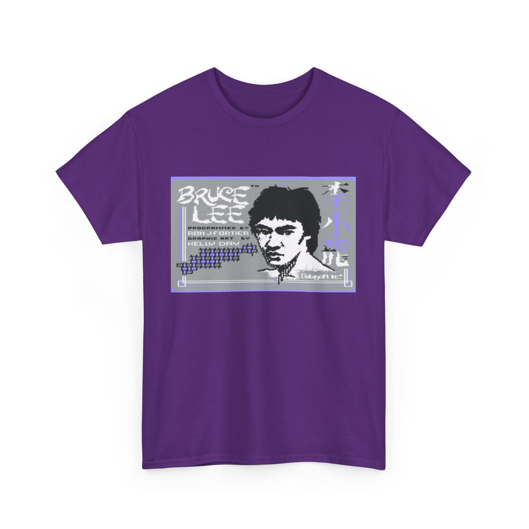 Bruce Lee Commodore 64 Title Screen Tee – Classic C64 Action Platformer