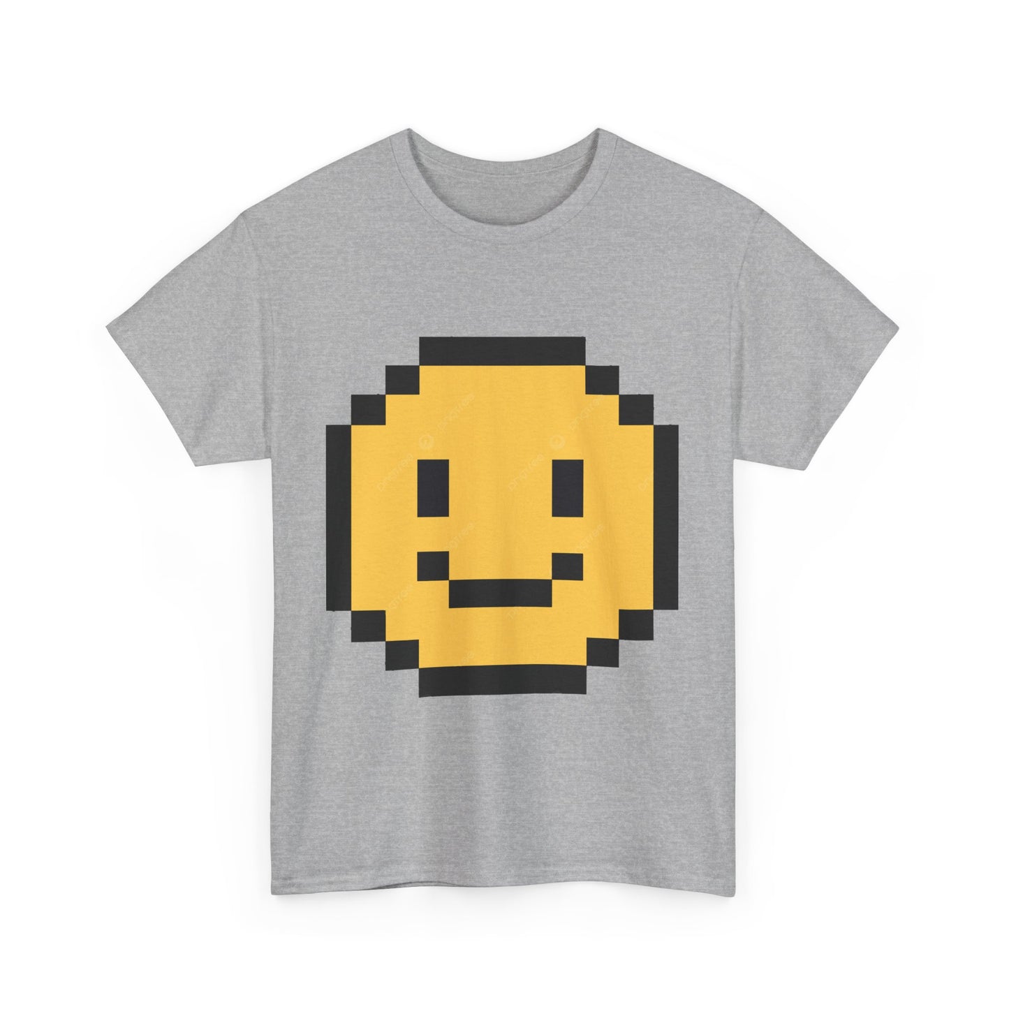 8-Bit Smiley Face Tee – Classic Pixel Art Retro Gaming Style