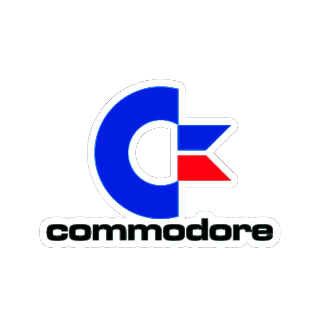 Commodore Key Stickers Commodore Logo Vinyl Stickers – Retro Precision 64 128 Plus 4 Vic-20 A ...