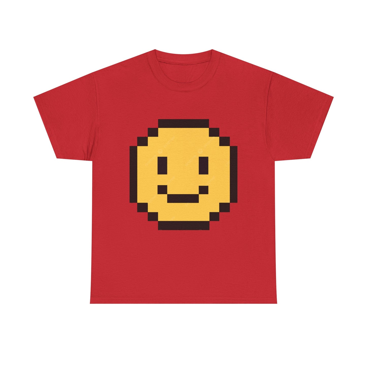 8-Bit Smiley Face Tee – Classic Pixel Art Retro Gaming Style