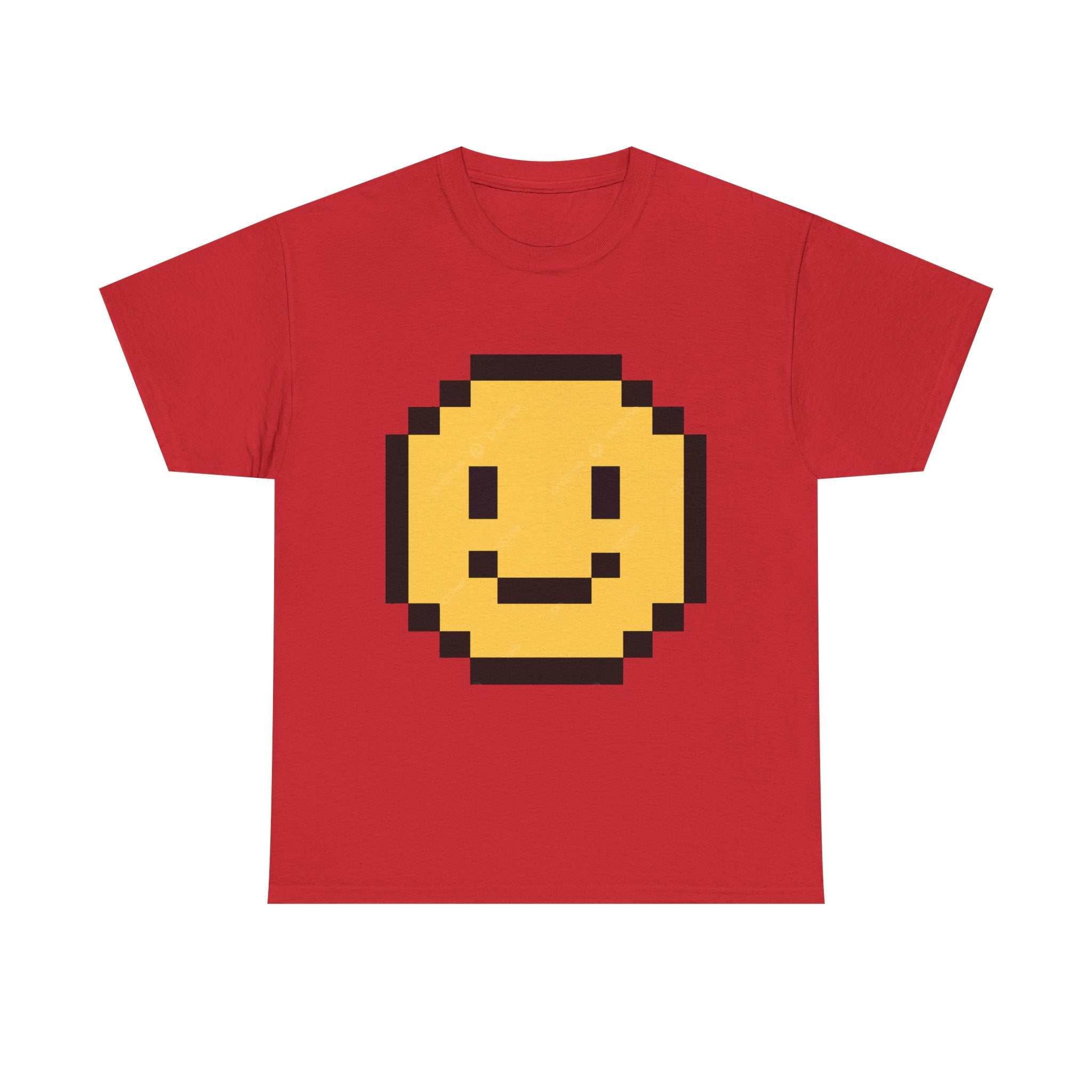 8-Bit Smiley Face Tee – Classic Pixel Art Retro Gaming Style