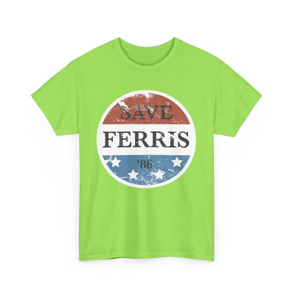 Save Ferris Classic Tee – 80s Movie Nostalgia