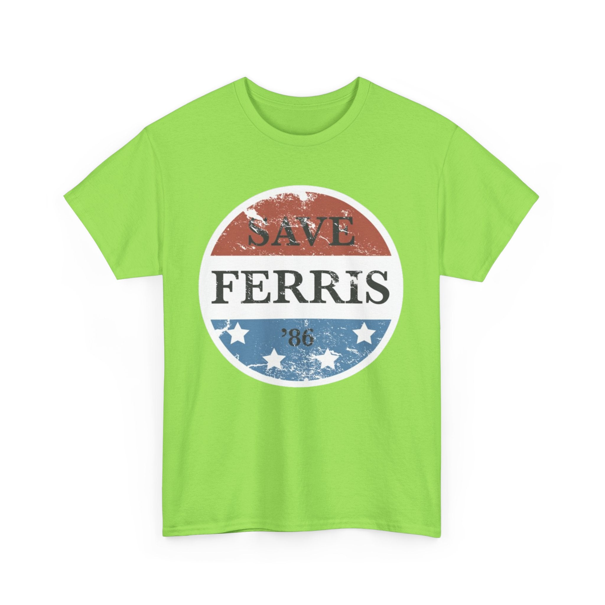 Save Ferris Classic Tee – 80s Movie Nostalgia
