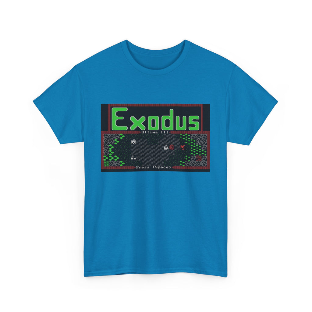 Ultima III: Exodus Commodore 64 Title Screen Tee – Classic C64 RPG