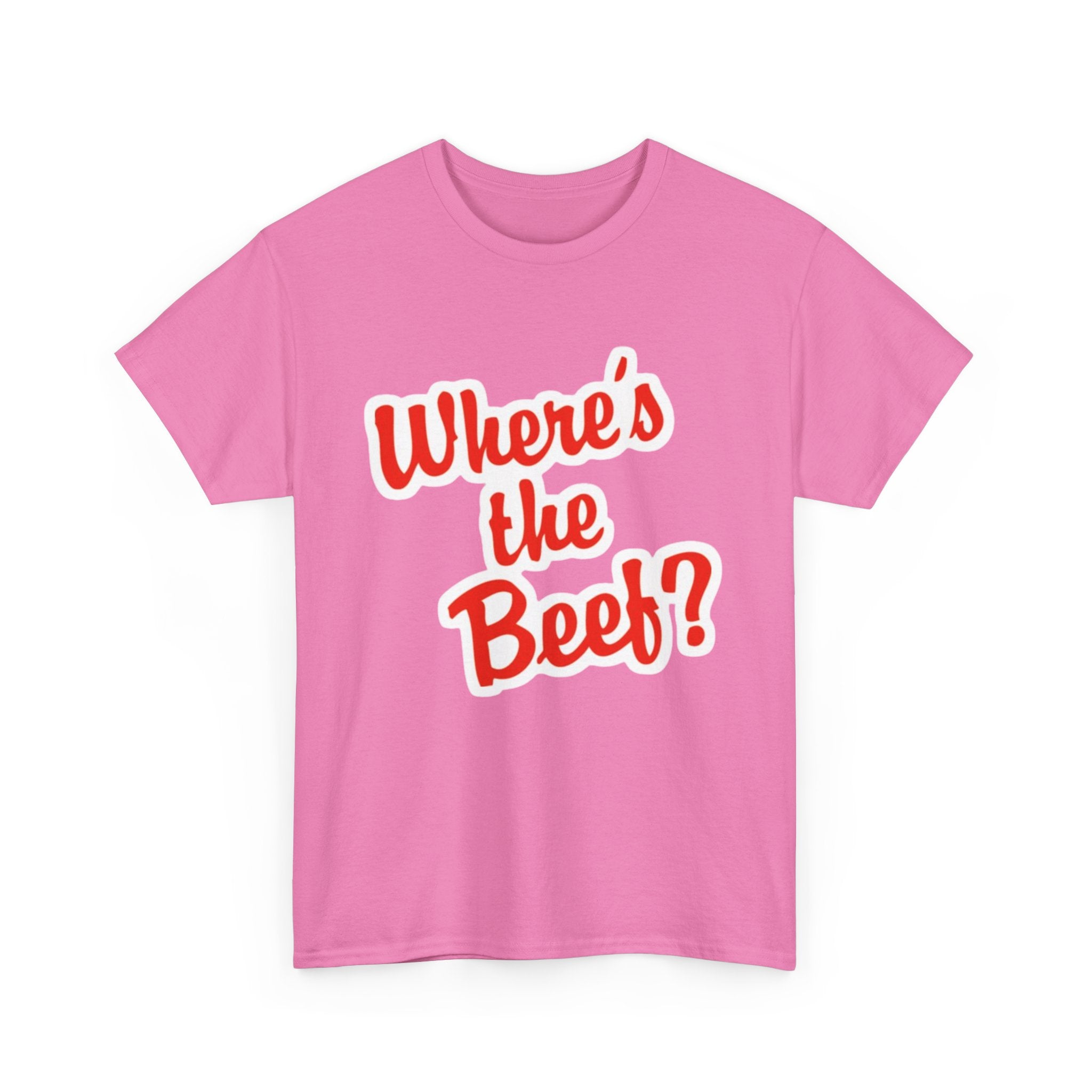 Where’s the Beef? Classic Tee – 80s Ad Icon