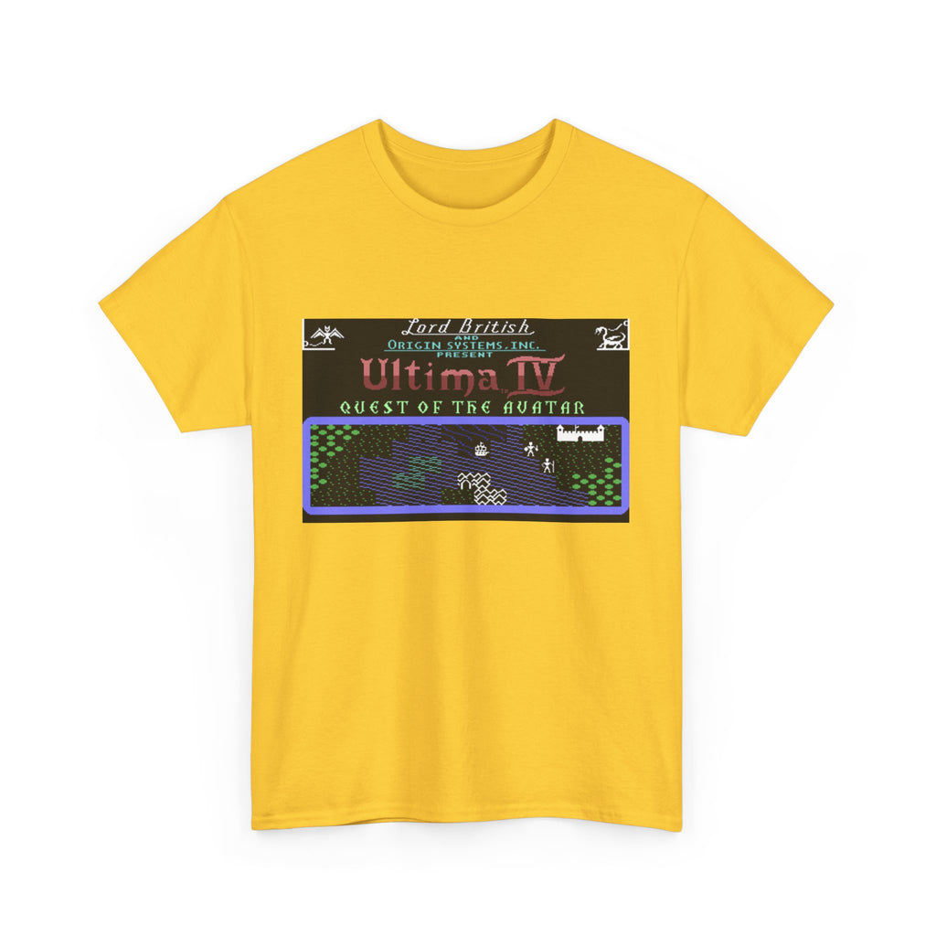 Ultima IV: Quest of the Avatar Commodore 64 Title Screen Tee – Classic C64 RPG