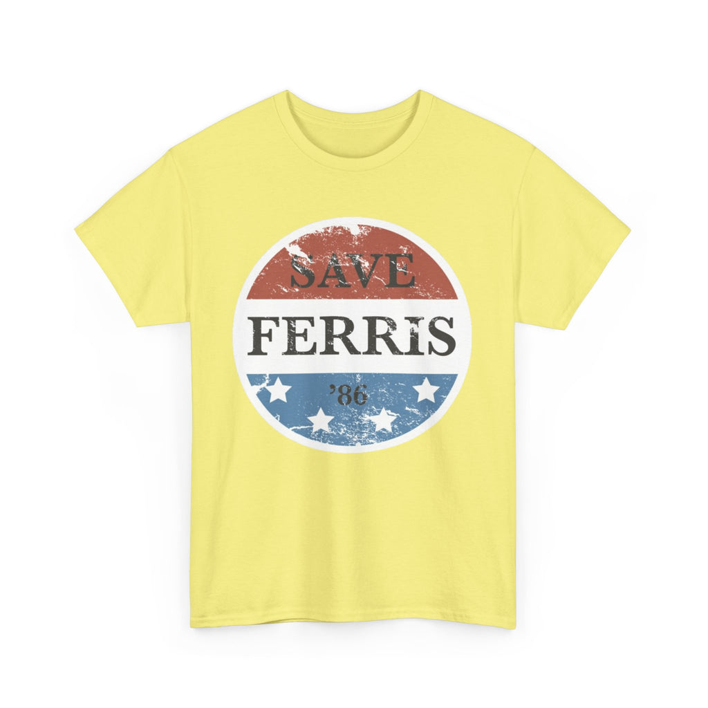 Save Ferris Classic Tee – 80s Movie Nostalgia