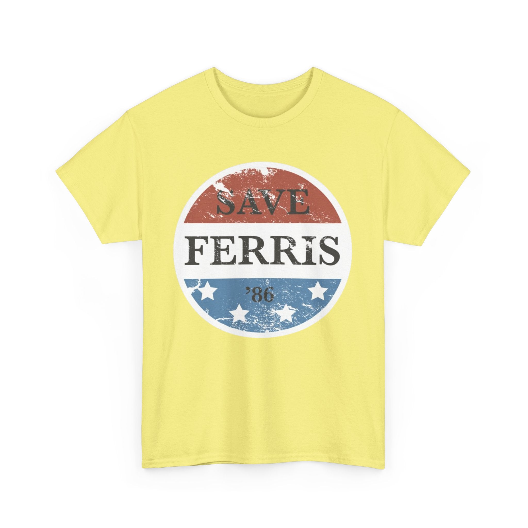 Save Ferris Classic Tee – 80s Movie Nostalgia