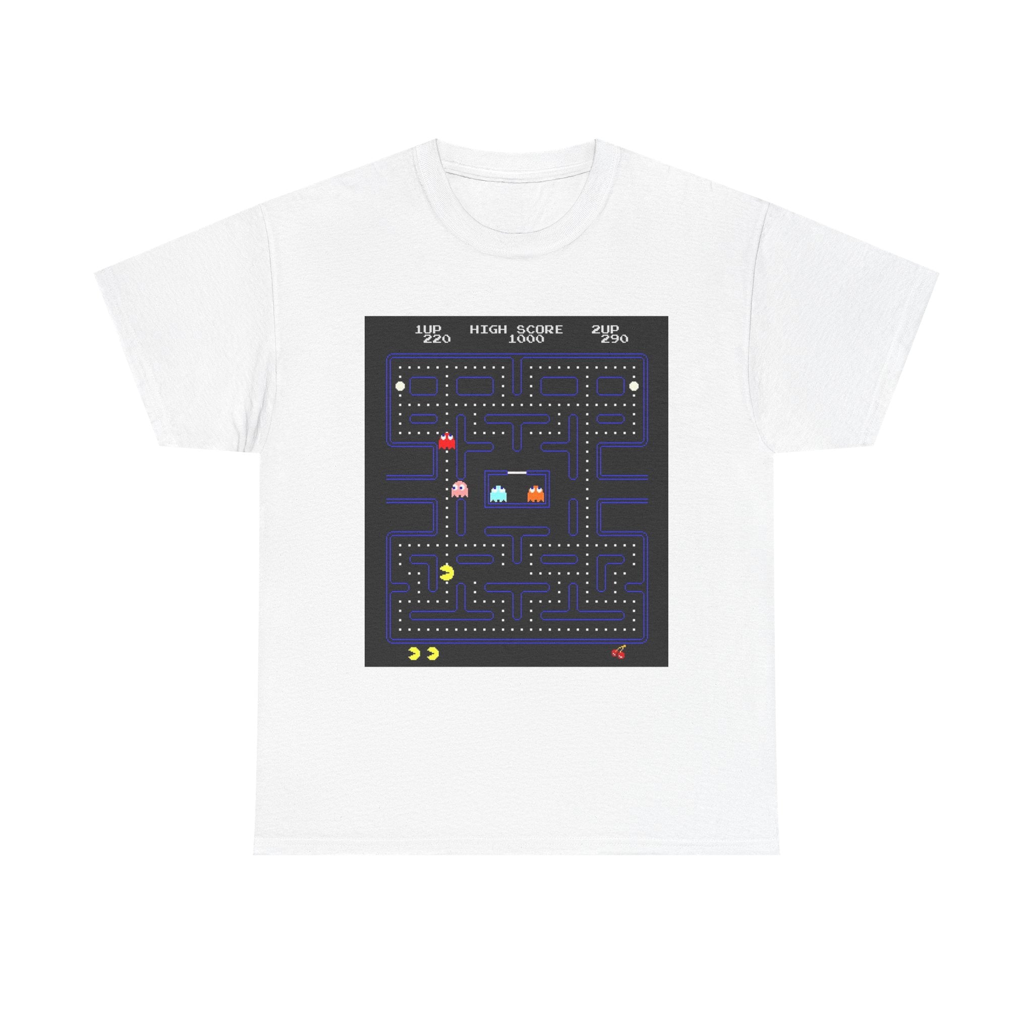 Pac-Man Screen Tee – Classic 80s Arcade Game Scene