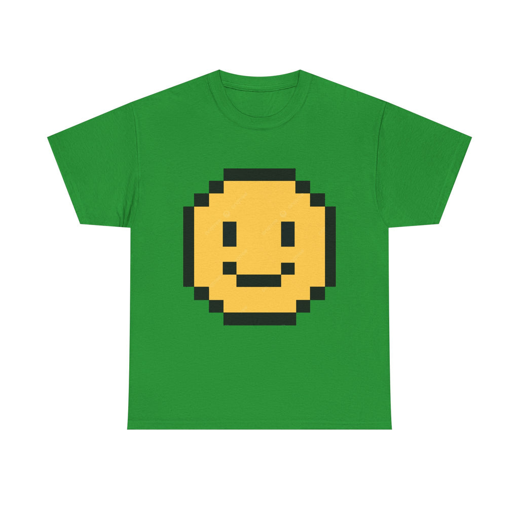 8-Bit Smiley Face Tee – Classic Pixel Art Retro Gaming Style