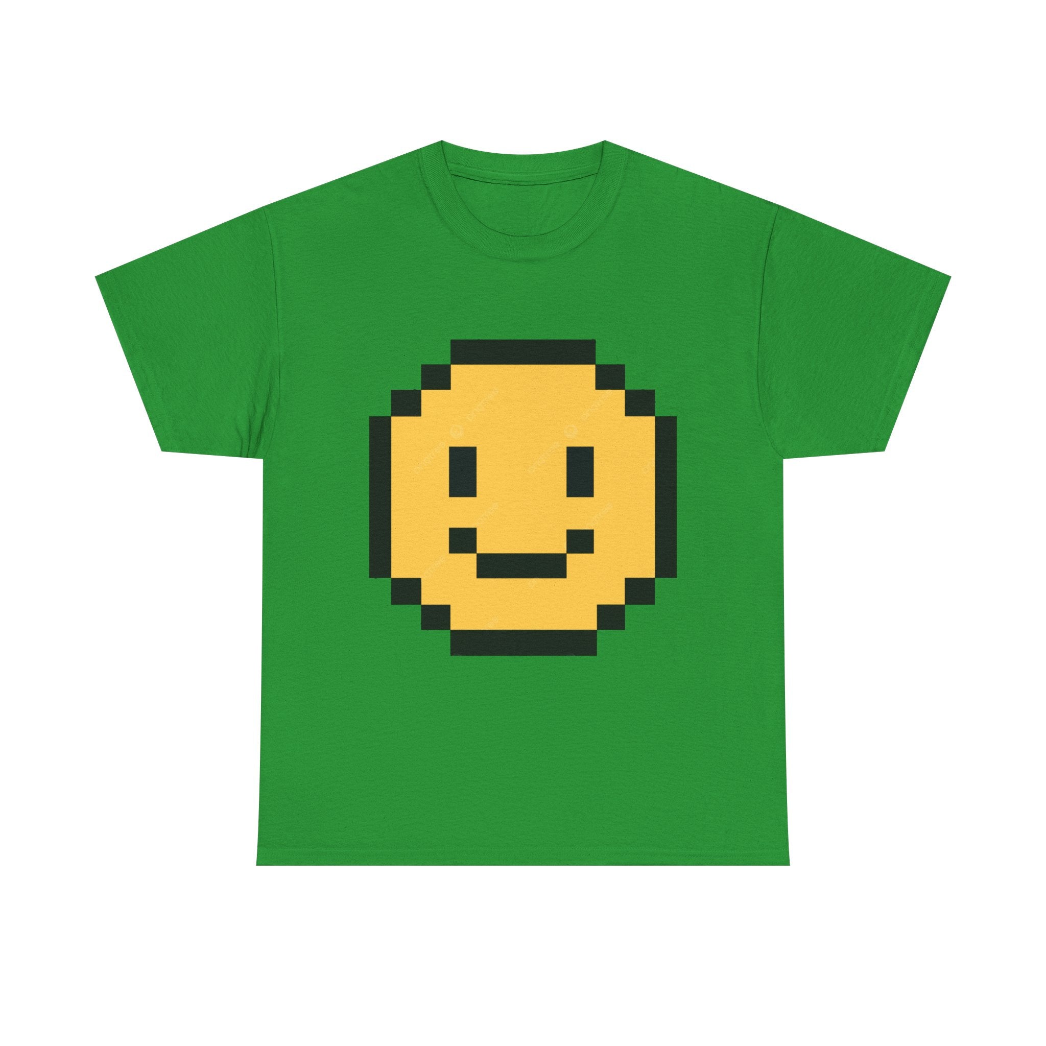 8-Bit Smiley Face Tee – Classic Pixel Art Retro Gaming Style