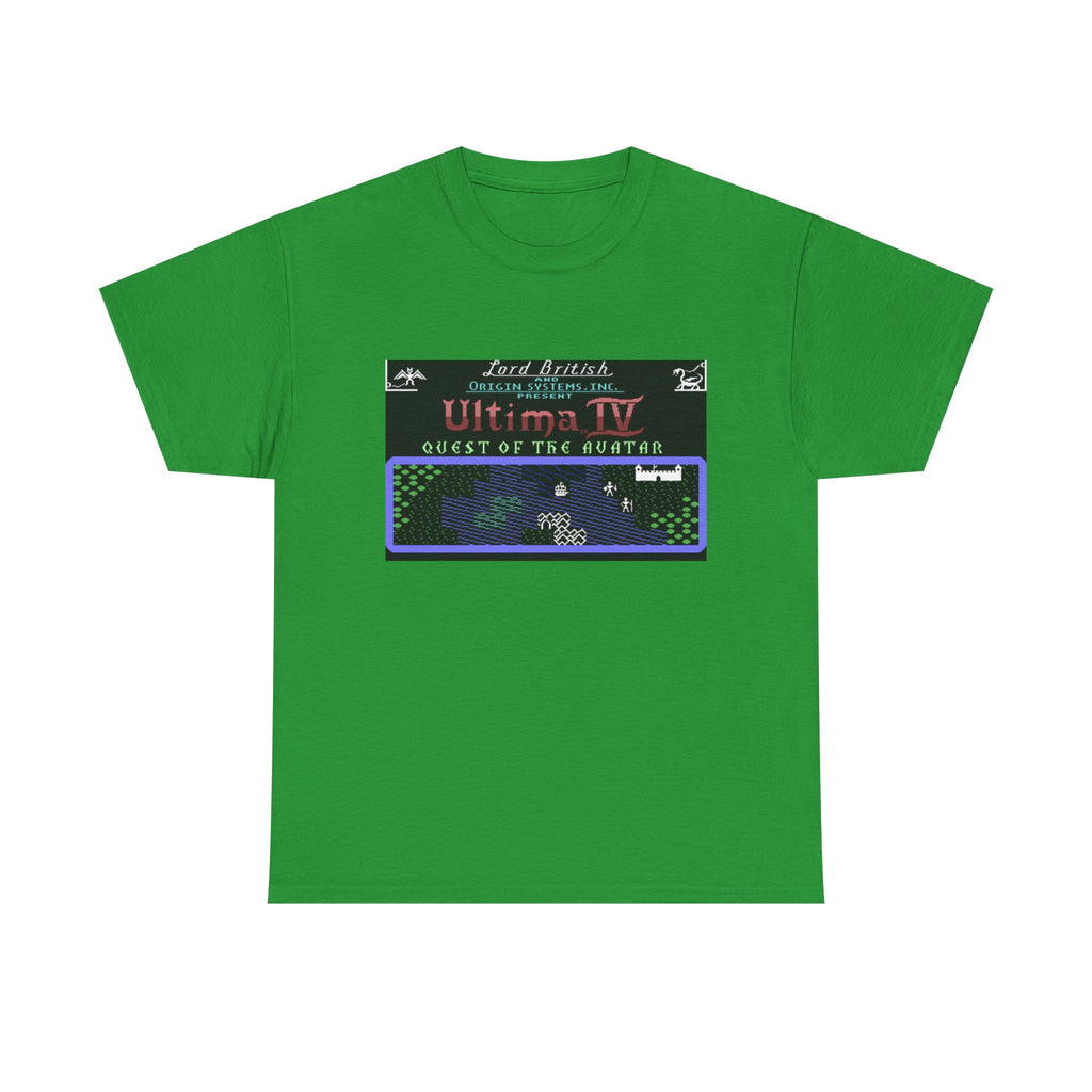 Ultima IV: Quest of the Avatar Commodore 64 Title Screen Tee – Classic C64 RPG