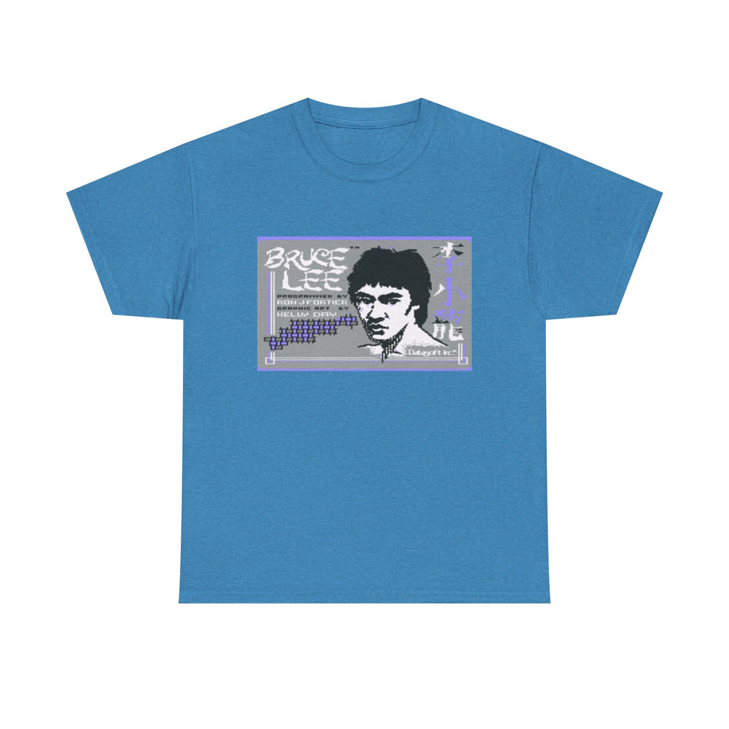 Bruce Lee Commodore 64 Title Screen Tee – Classic C64 Action Platformer