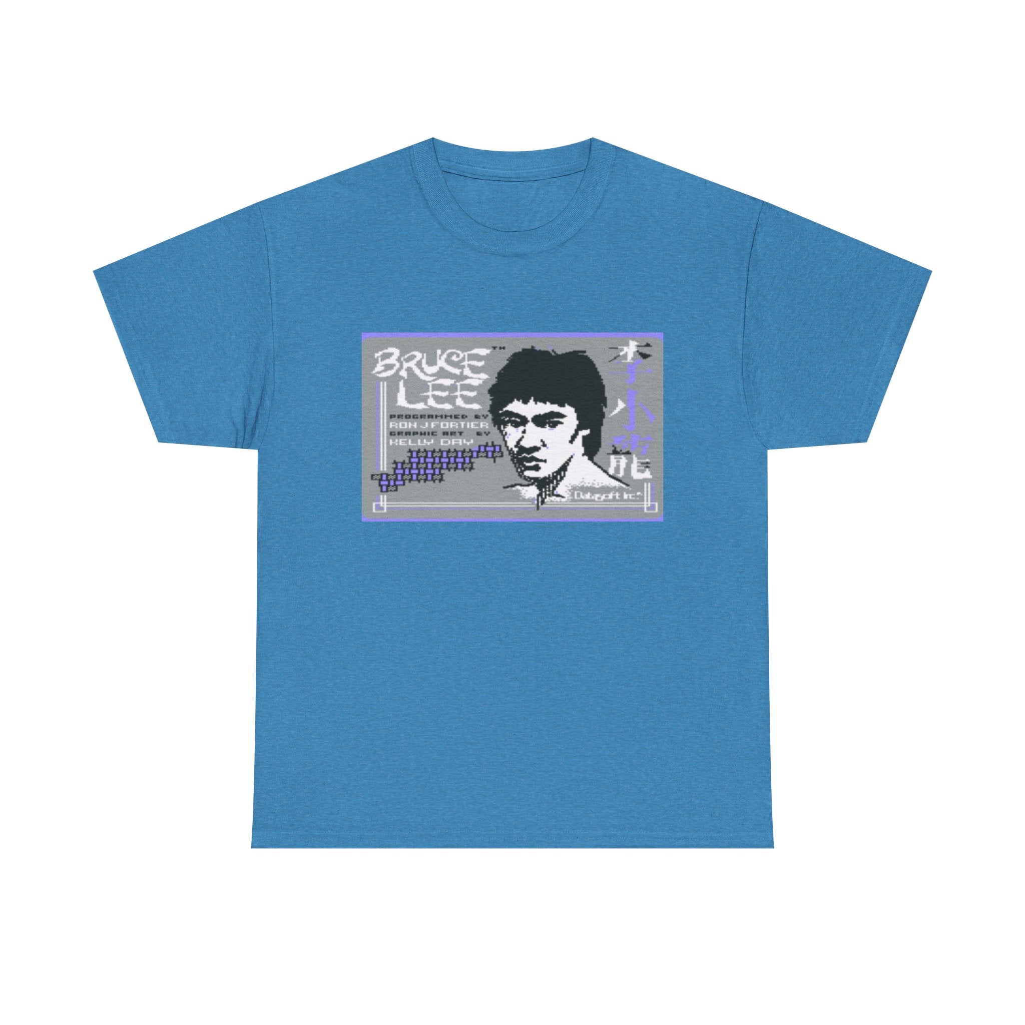 Bruce Lee Commodore 64 Title Screen Tee – Classic C64 Action Platformer