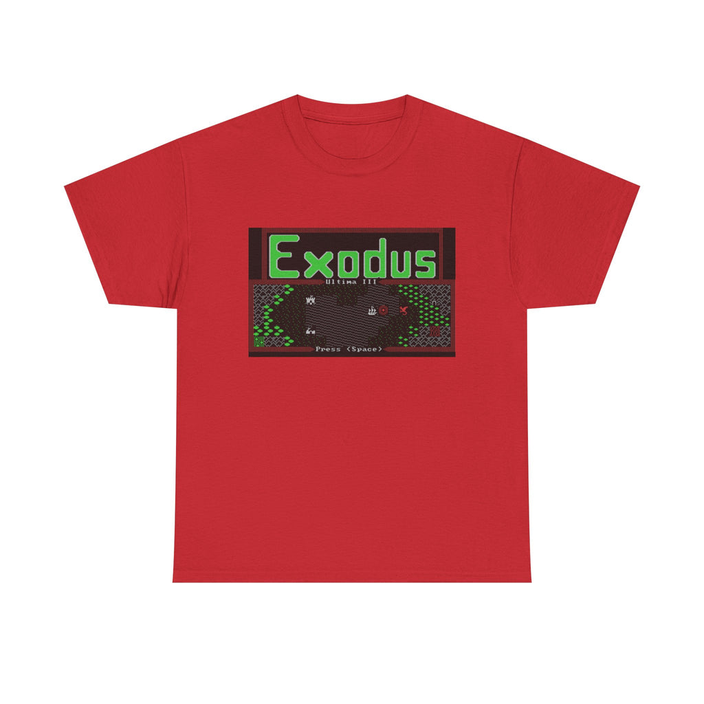 Ultima III: Exodus Commodore 64 Title Screen Tee – Classic C64 RPG