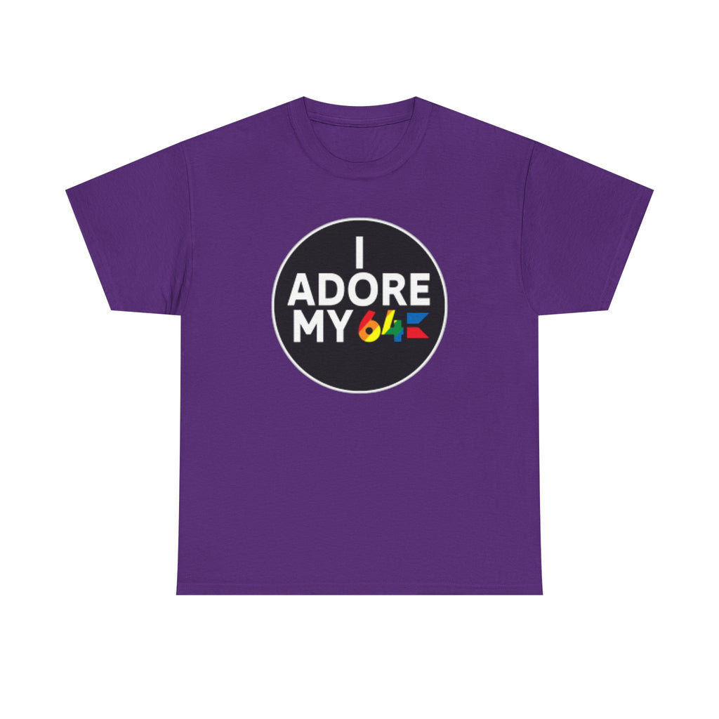 I Adore My 64 80s Style T-Shirt commodore 64 128 Plus 4 Vic-20