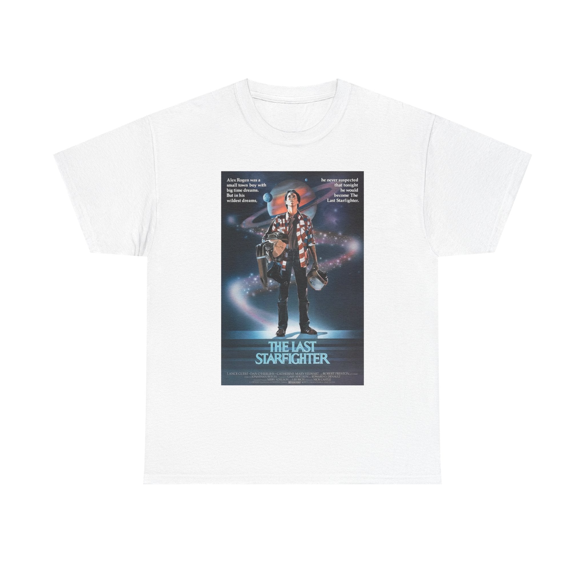 The Last Starfighter Movie Poster Tee – Retro 80s Sci-Fi Adventure