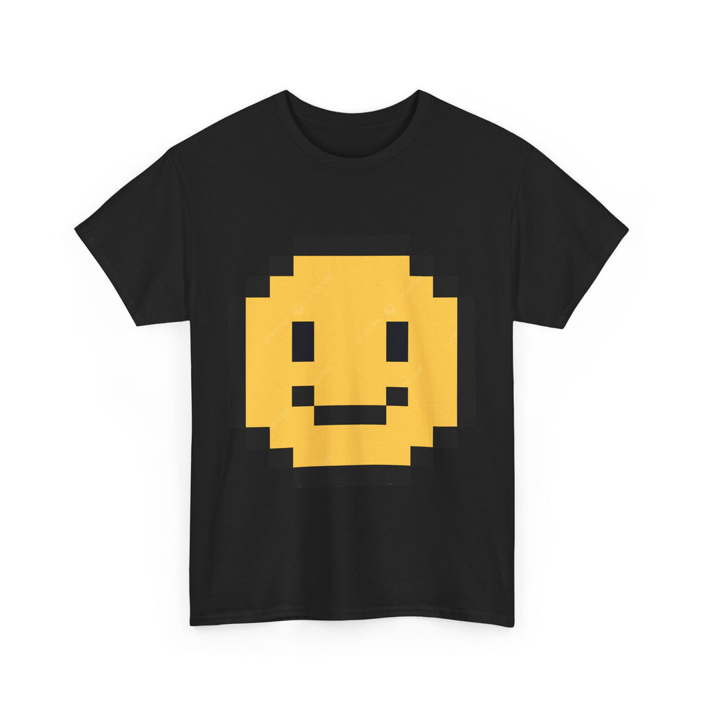 8-Bit Smiley Face Tee – Classic Pixel Art Retro Gaming Style