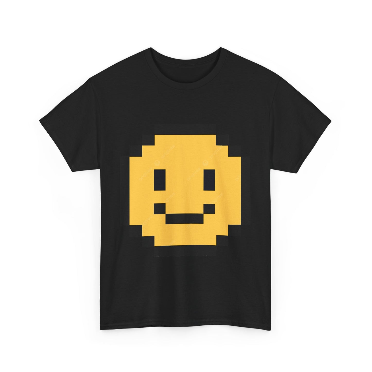 8-Bit Smiley Face Tee – Classic Pixel Art Retro Gaming Style