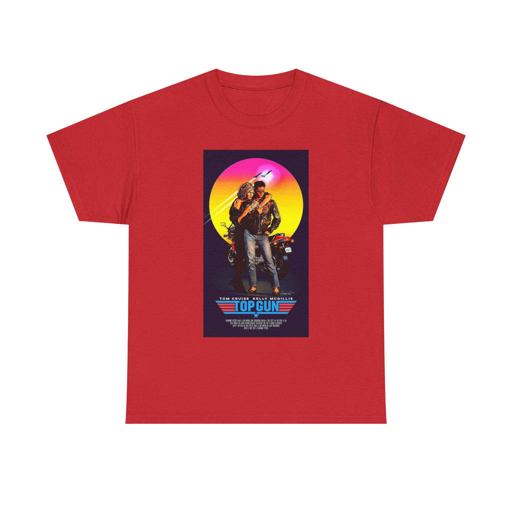 Retro 80s TOP GUN Tee – High-Flying Action Film Style