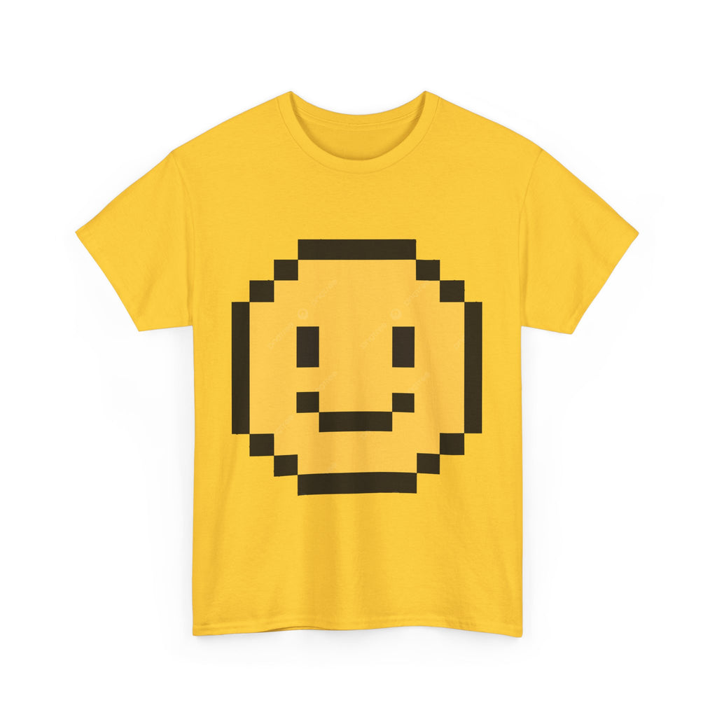 8-Bit Smiley Face Tee – Classic Pixel Art Retro Gaming Style