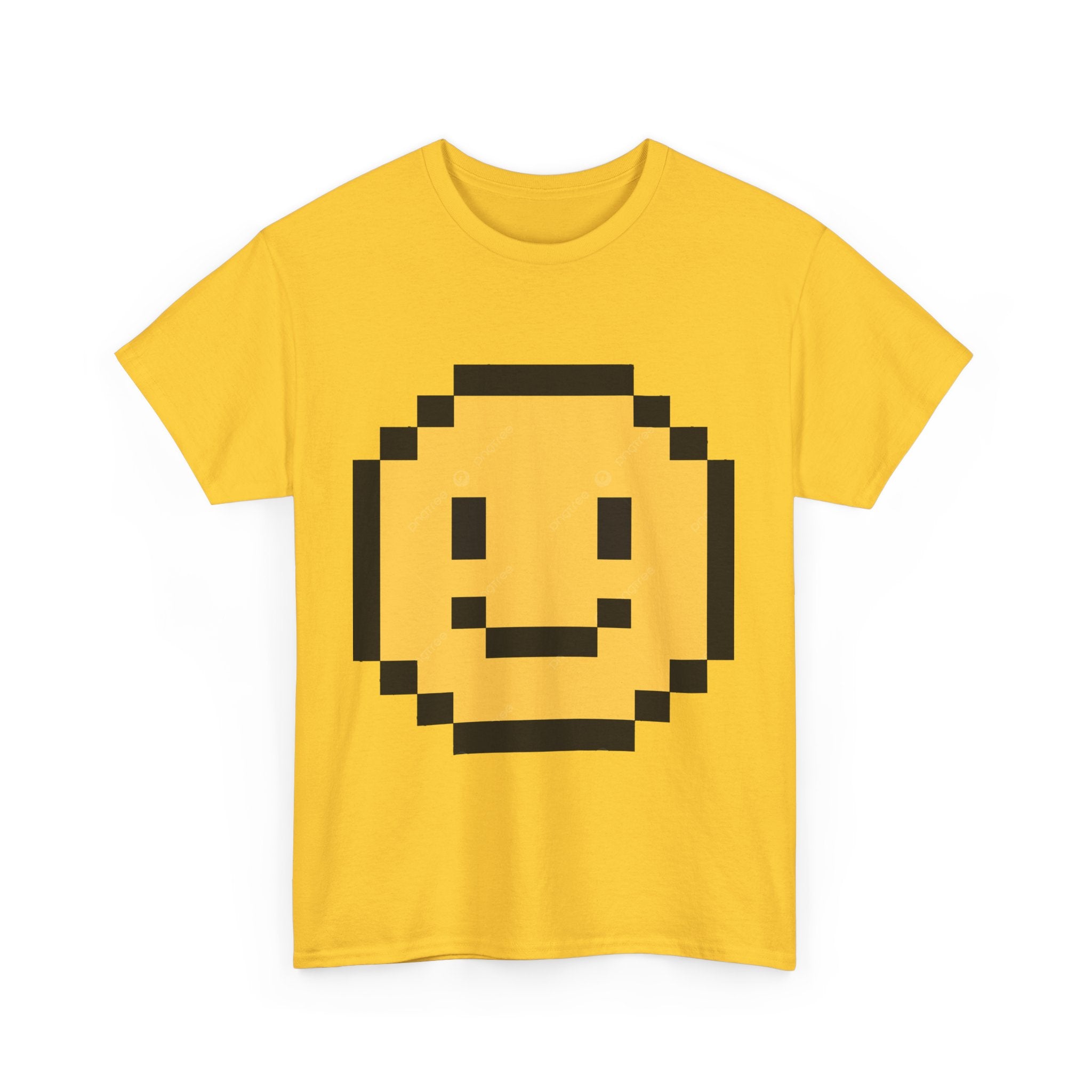 8-Bit Smiley Face Tee – Classic Pixel Art Retro Gaming Style