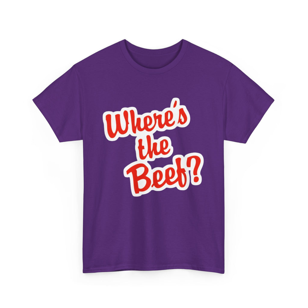 Where’s the Beef? Classic Tee – 80s Ad Icon