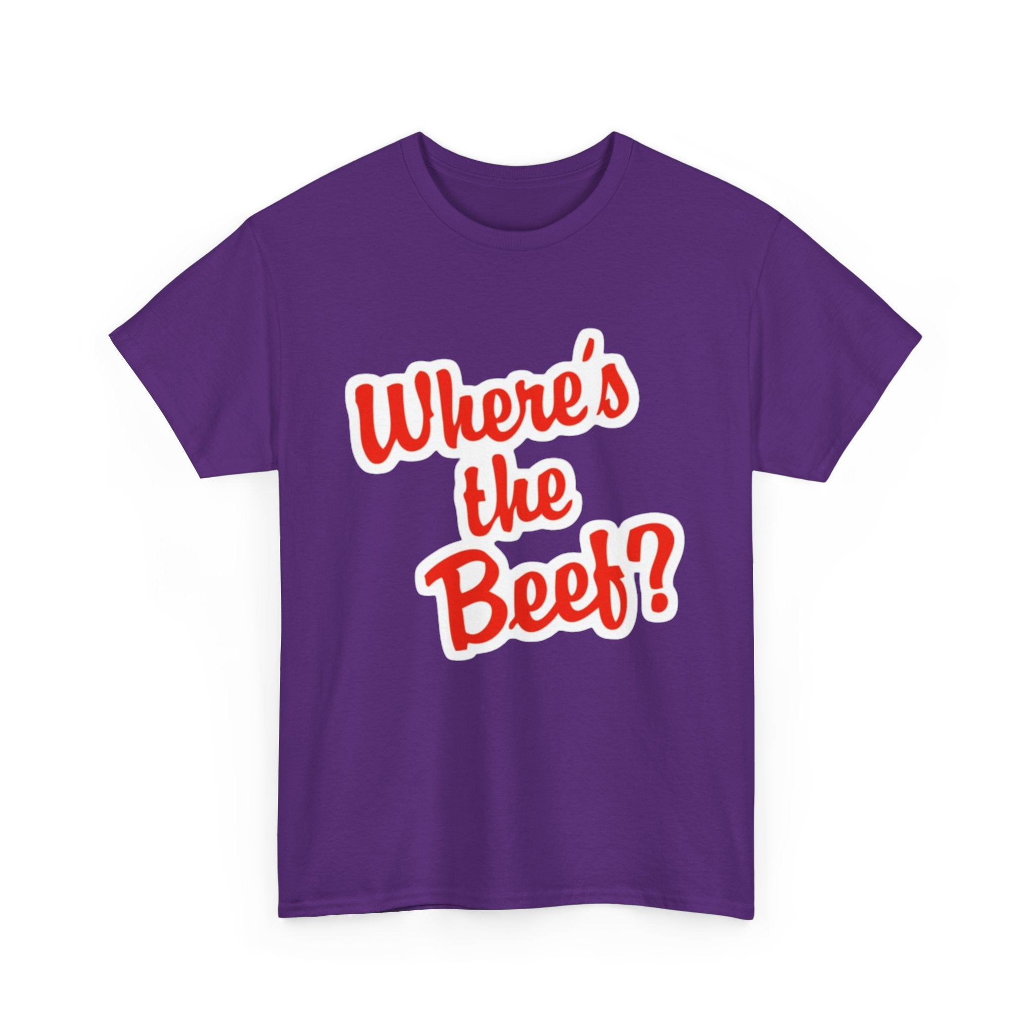 Where’s the Beef? Classic Tee – 80s Ad Icon