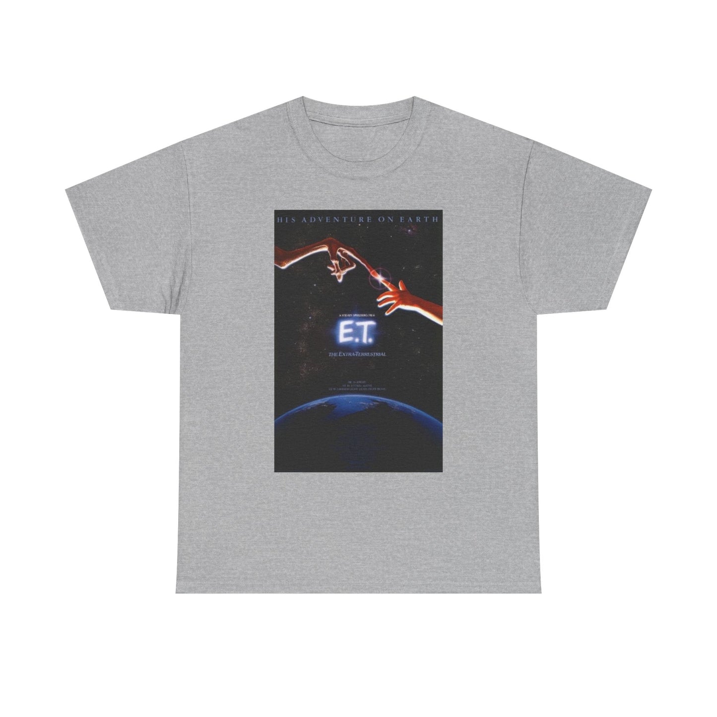 E.T. the Extra-Terrestrial Movie Poster Tee – Classic 80s Sci-Fi Family Film