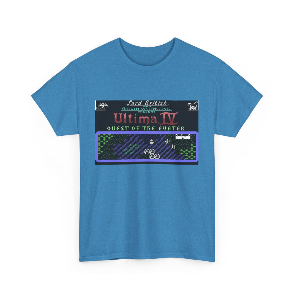 Ultima IV: Quest of the Avatar Commodore 64 Title Screen Tee – Classic C64 RPG