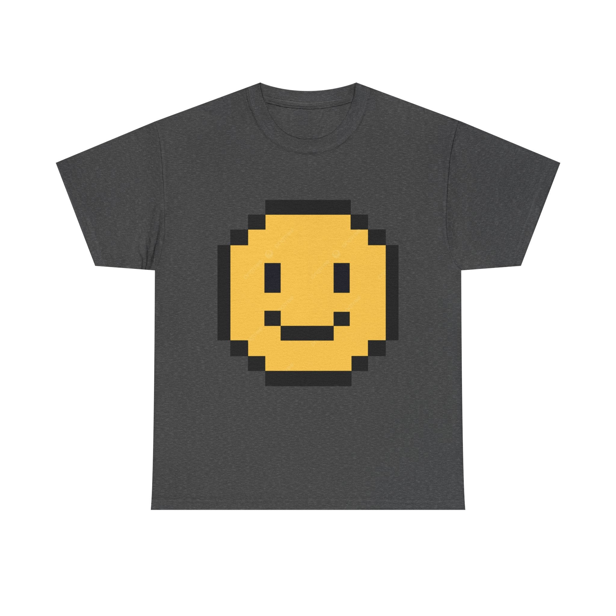 8-Bit Smiley Face Tee – Classic Pixel Art Retro Gaming Style