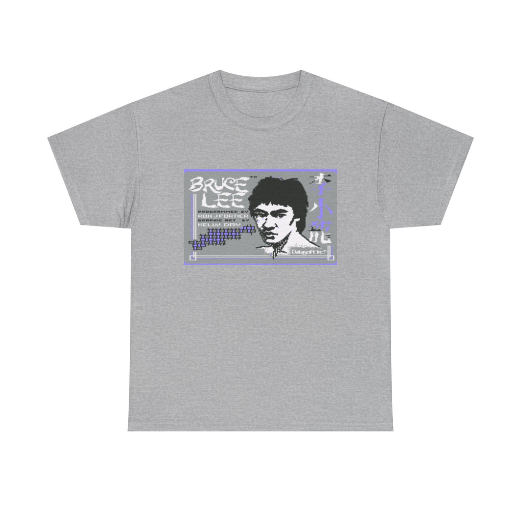 Bruce Lee Commodore 64 Title Screen Tee – Classic C64 Action Platformer