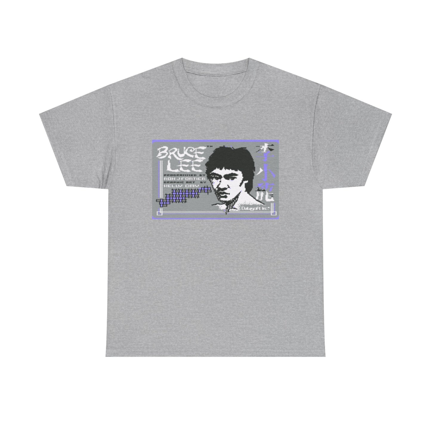 Bruce Lee Commodore 64 Title Screen Tee – Classic C64 Action Platformer