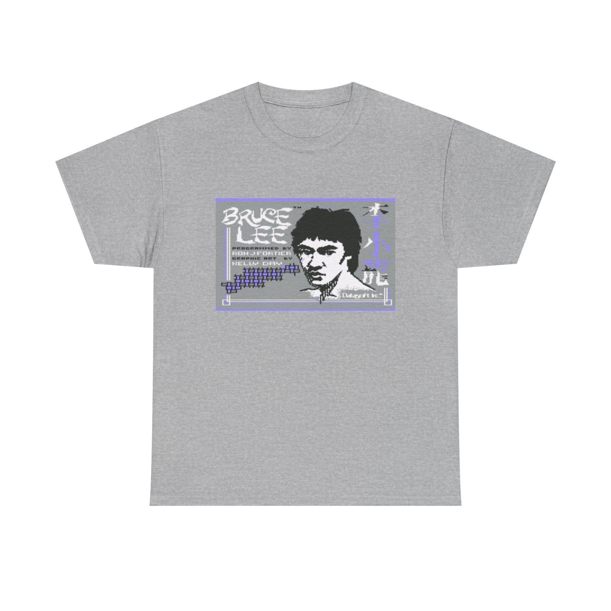 Bruce Lee Commodore 64 Title Screen Tee – Classic C64 Action Platformer