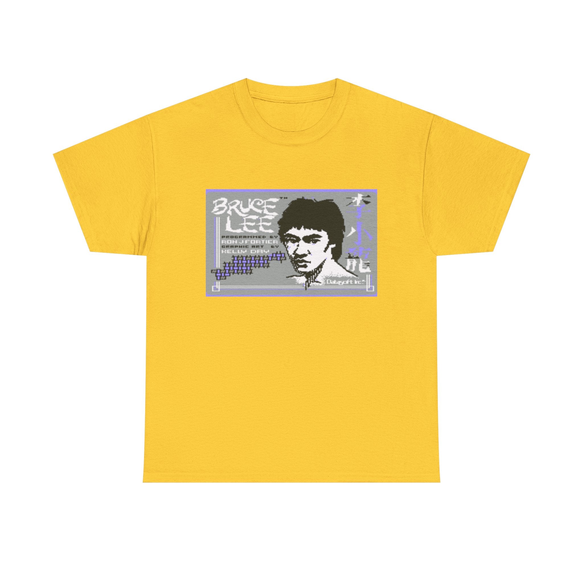★BRUCEページ★ Bruce Lee Commodore 64 Title Screen Tee – Classic C64 Action