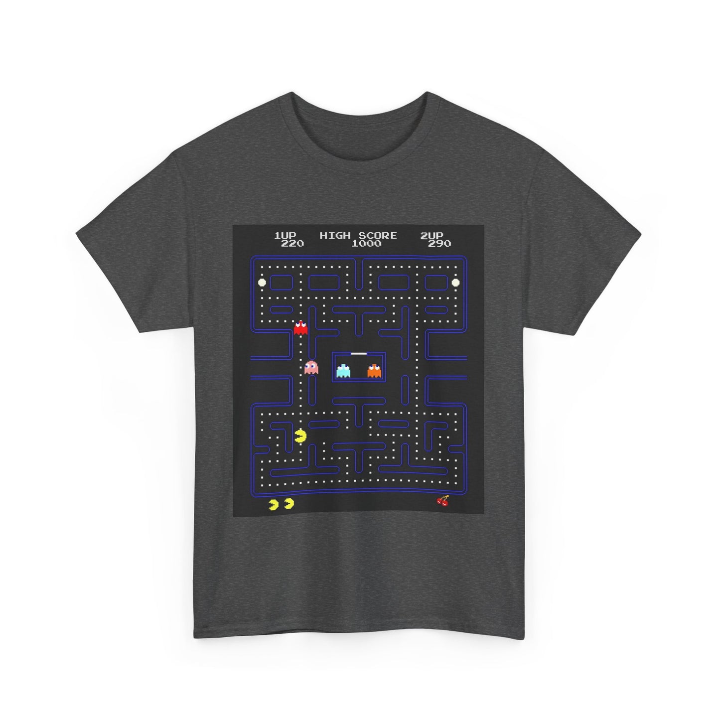 Pac-Man Screen Tee – Classic 80s Arcade Game Scene
