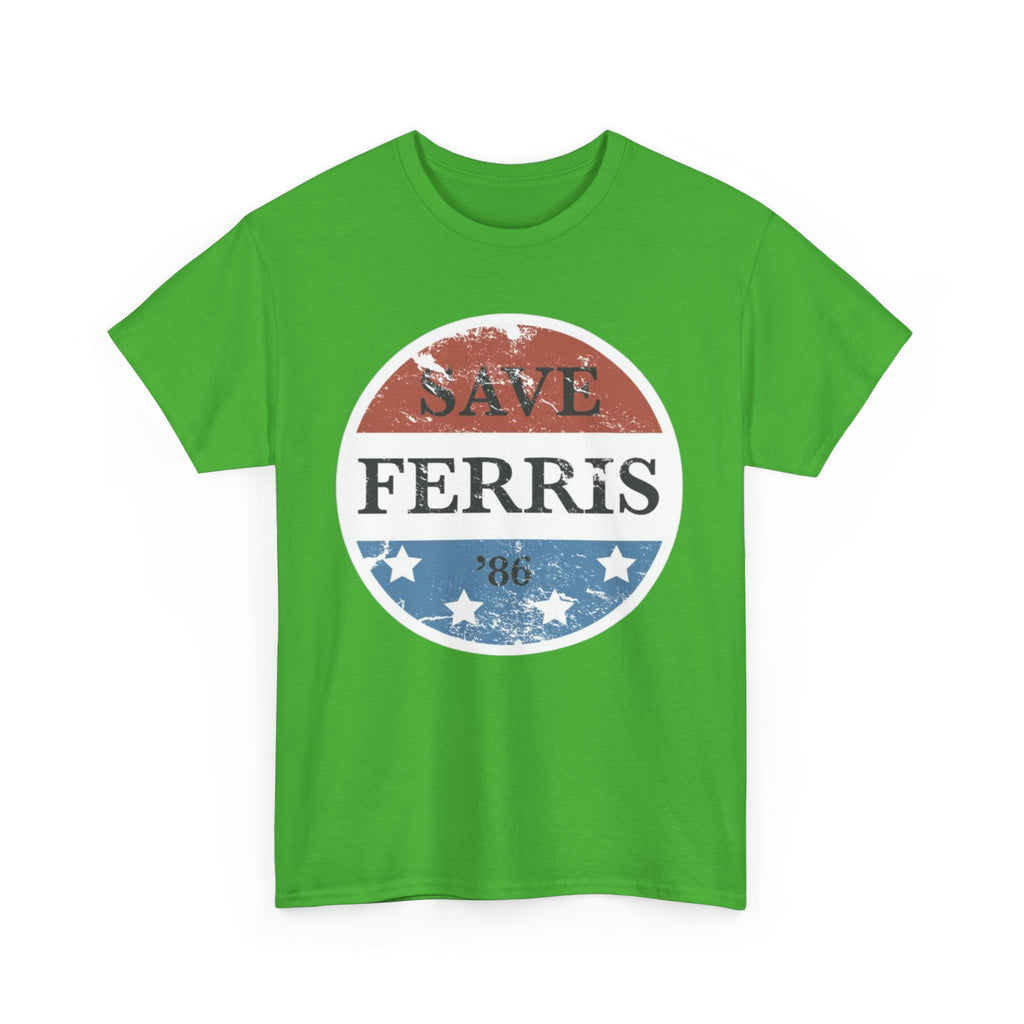 Save Ferris Classic Tee – 80s Movie Nostalgia