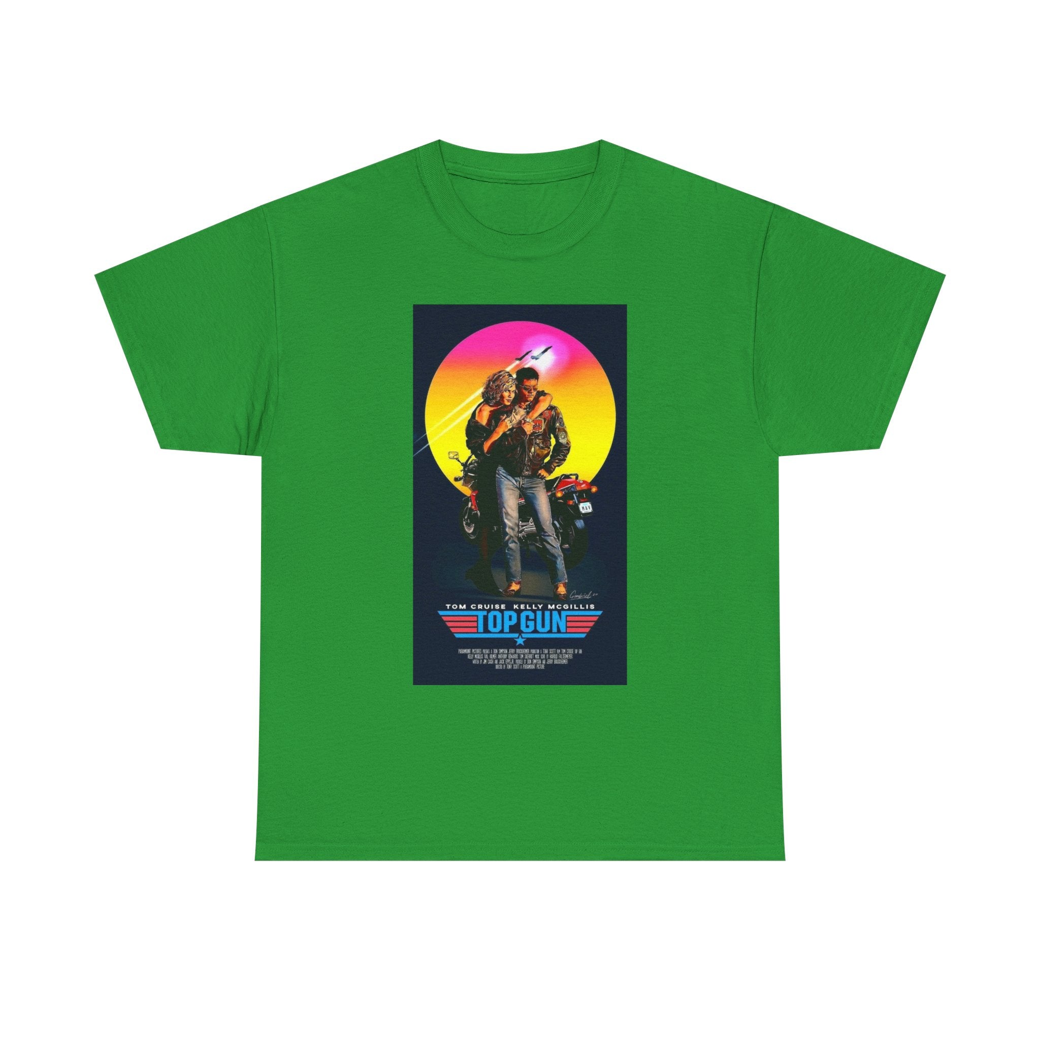 Retro 80s TOP GUN Tee – High-Flying Action Film Style