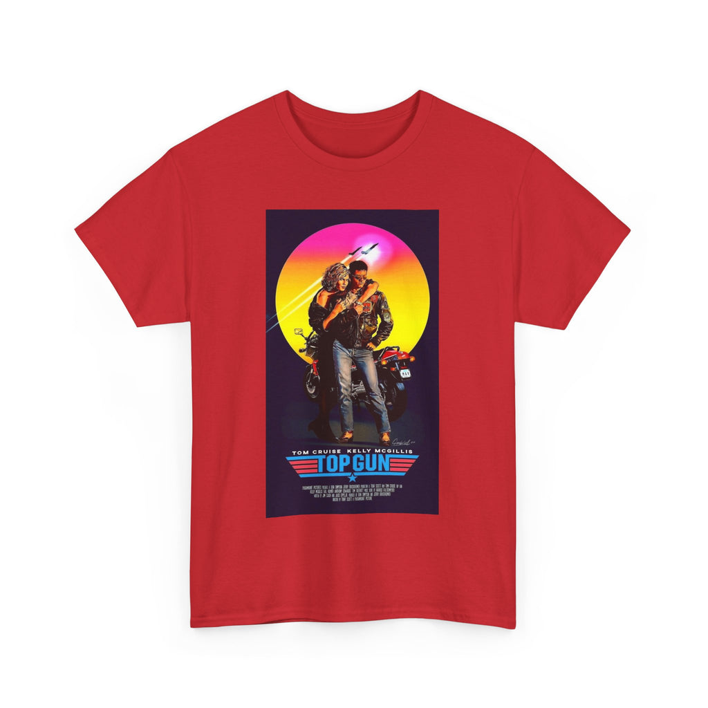 Retro 80s TOP GUN Tee – High-Flying Action Film Style