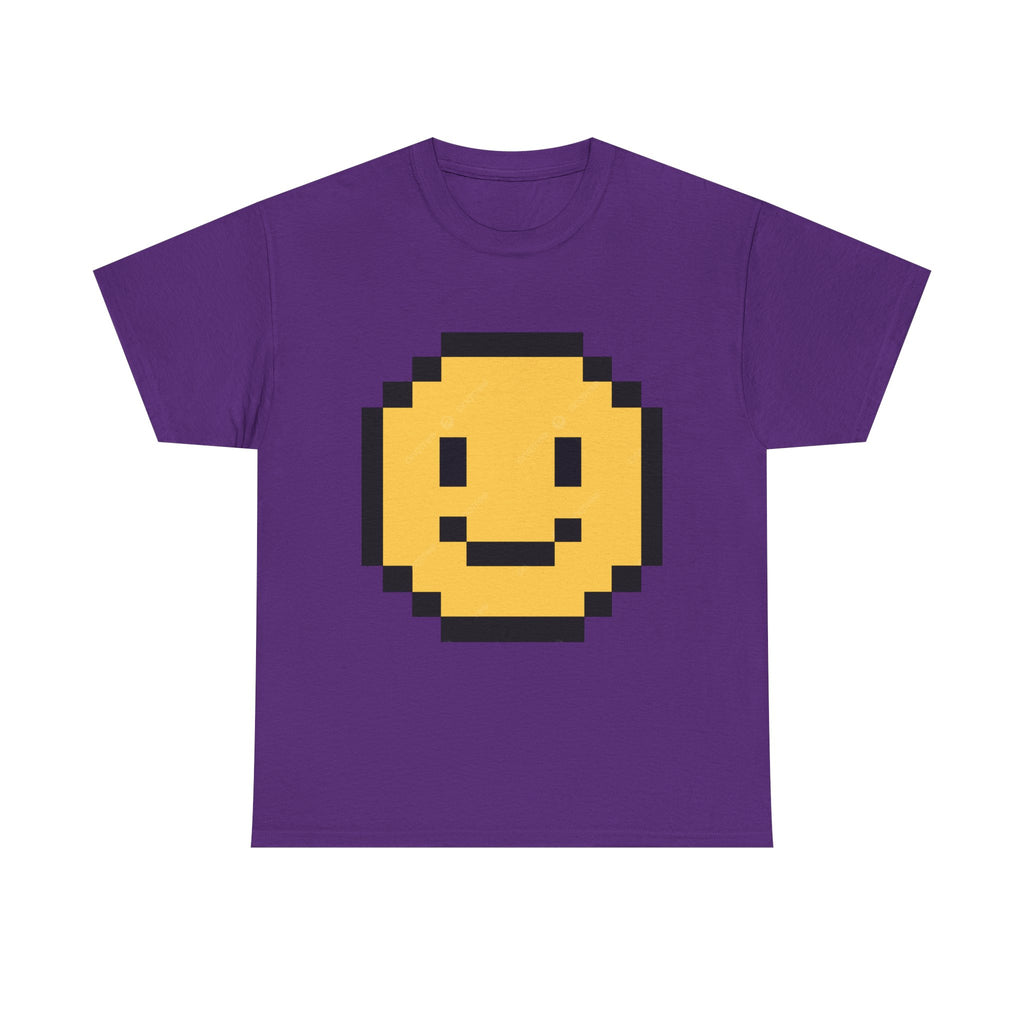8-Bit Smiley Face Tee – Classic Pixel Art Retro Gaming Style