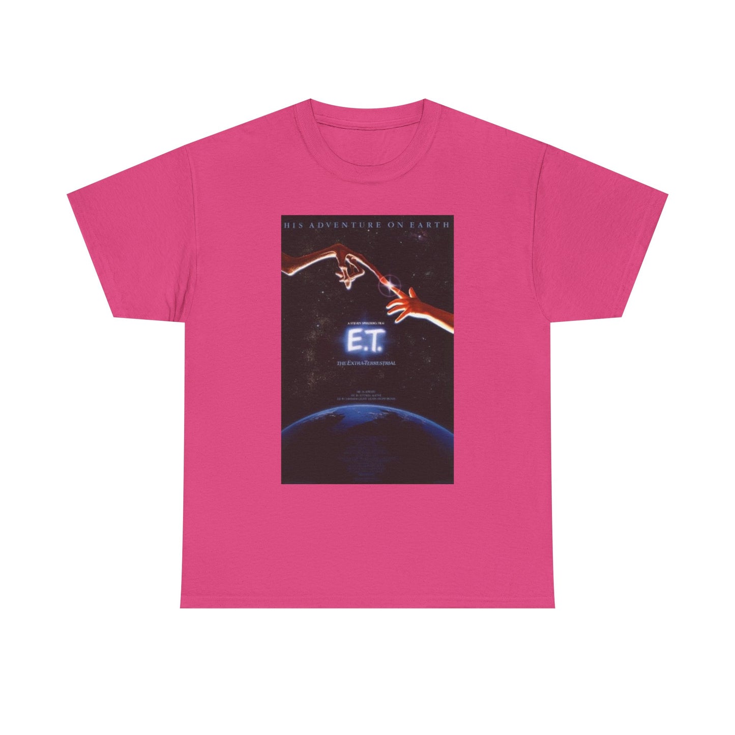E.T. the Extra-Terrestrial Movie Poster Tee – Classic 80s Sci-Fi Family Film