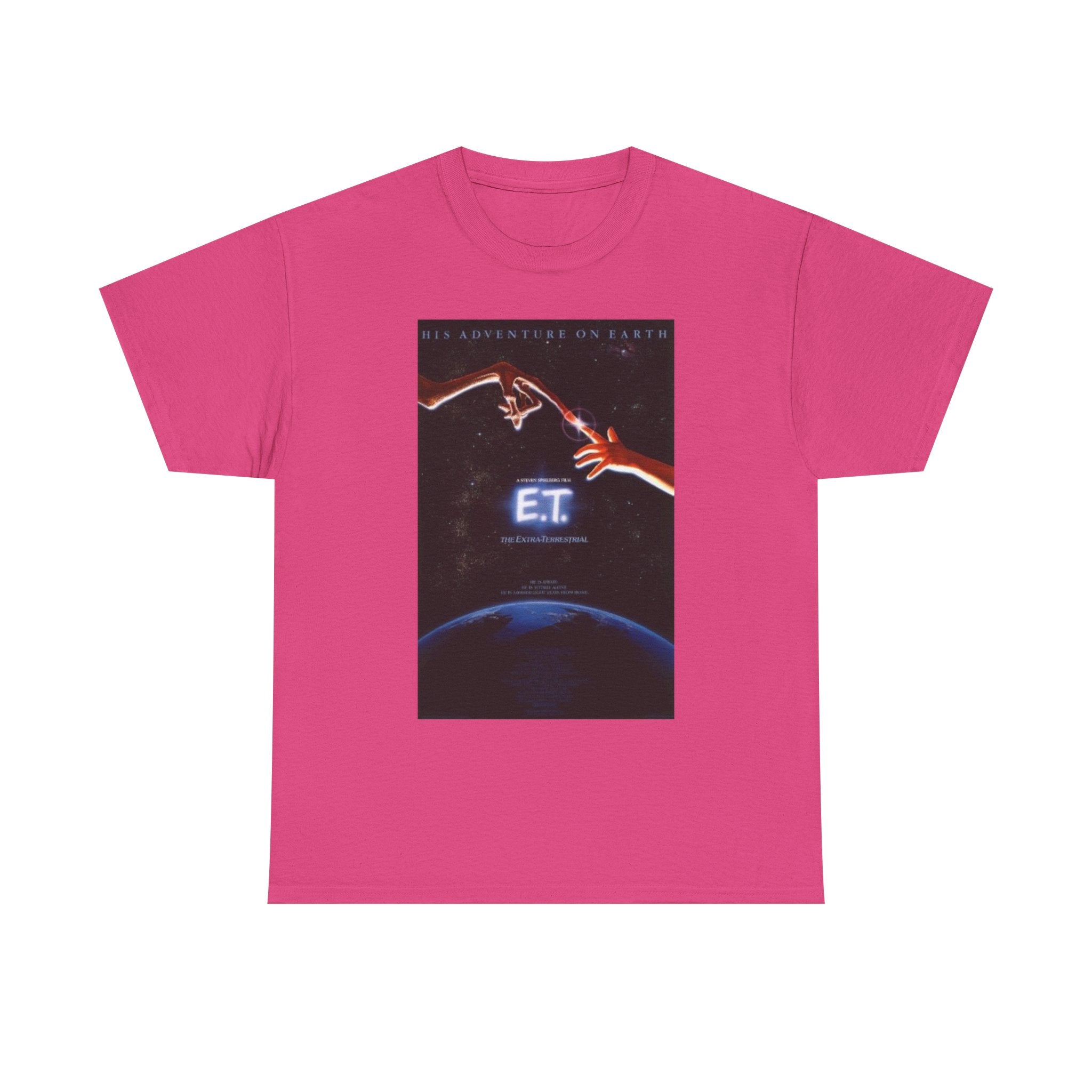 E.T. the Extra-Terrestrial Movie Poster Tee – Classic 80s Sci-Fi Family Film