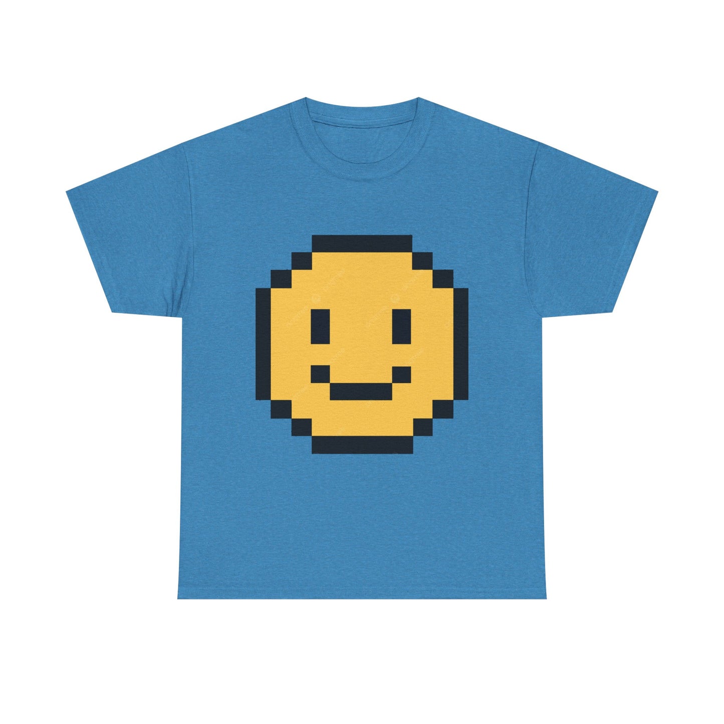 8-Bit Smiley Face Tee – Classic Pixel Art Retro Gaming Style