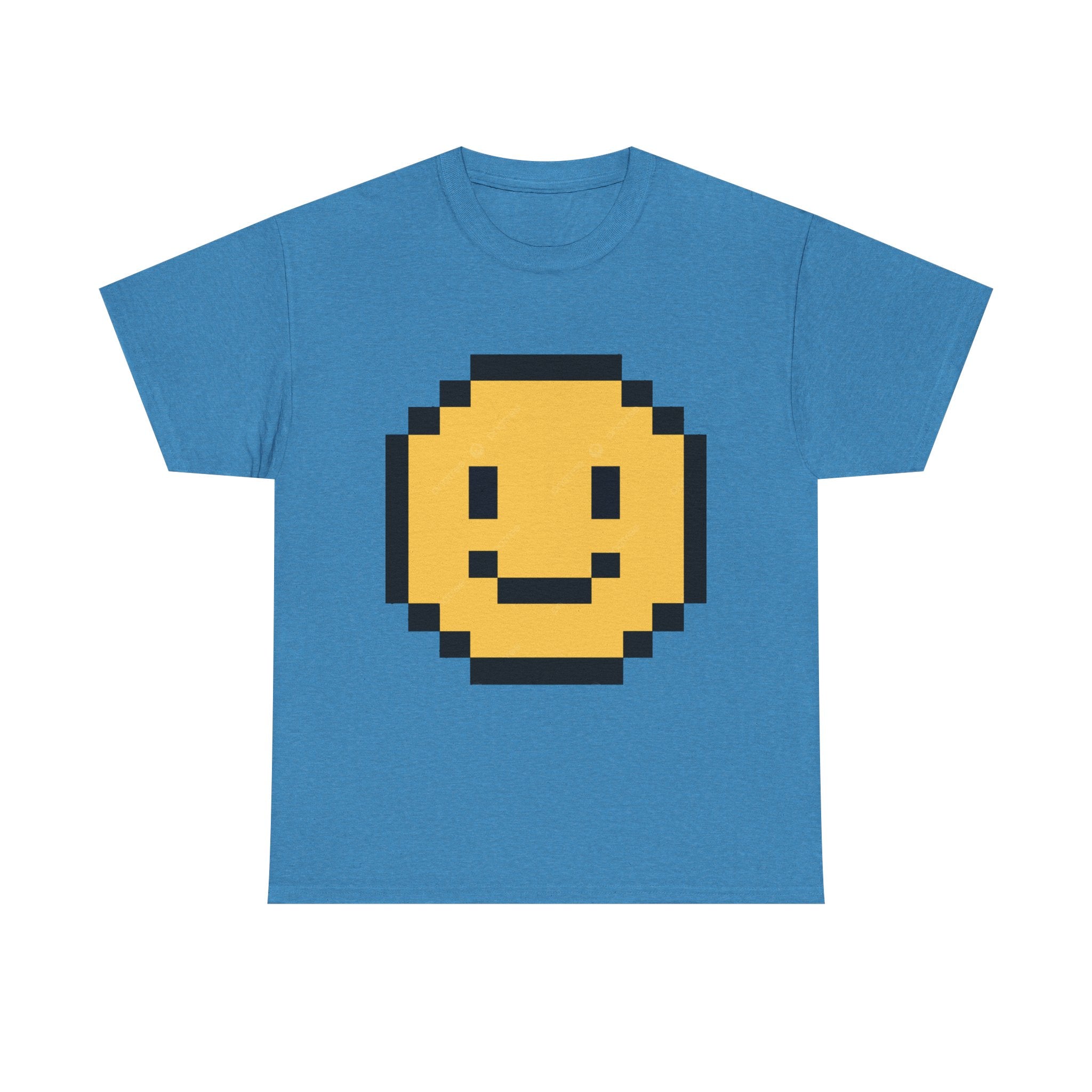 8-Bit Smiley Face Tee – Classic Pixel Art Retro Gaming Style